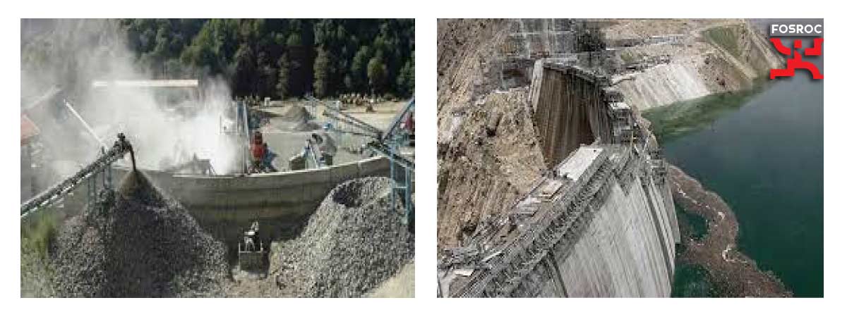 اثر و نقش استفاده از محصول Conplast R شرکت فسروک در سد شفارود