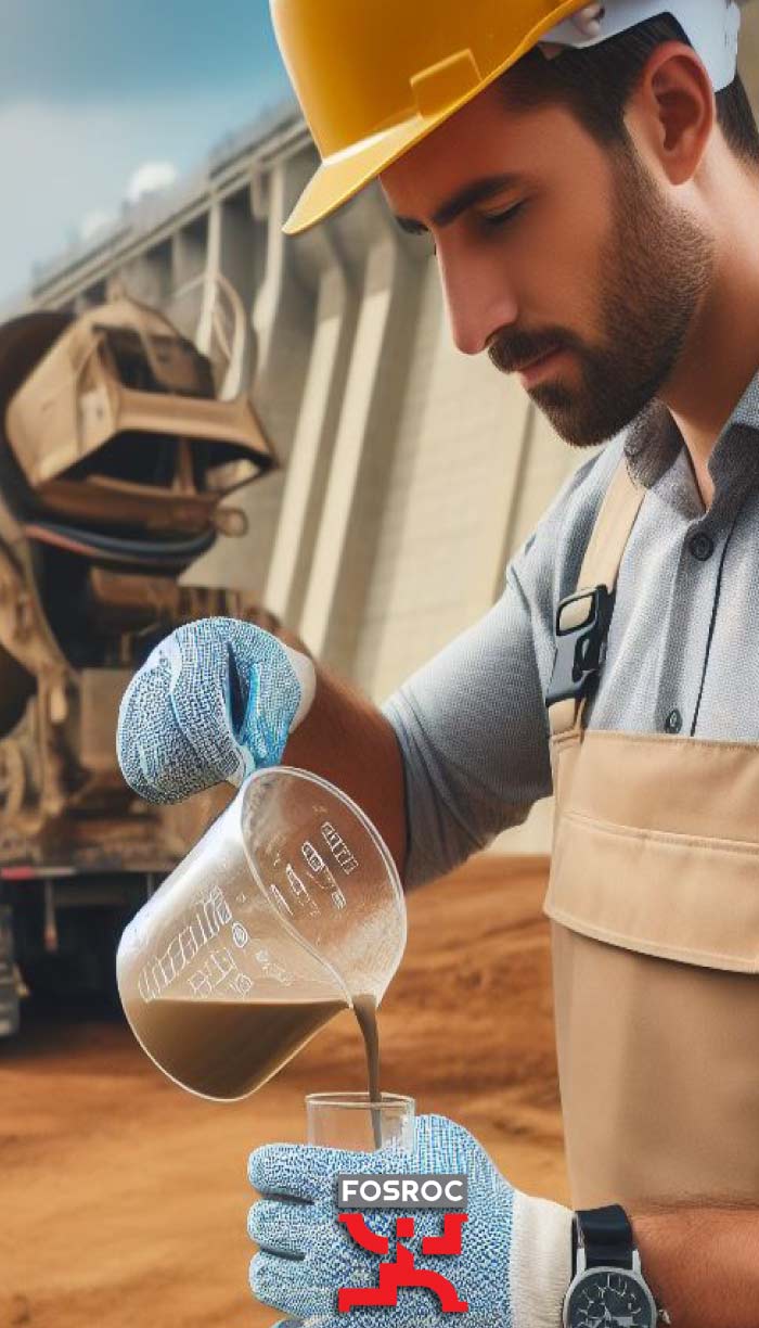 بررسی تأثیرات استفاده از محصول Conplast R فوسروک در پروژه سد غلتکی جاسک